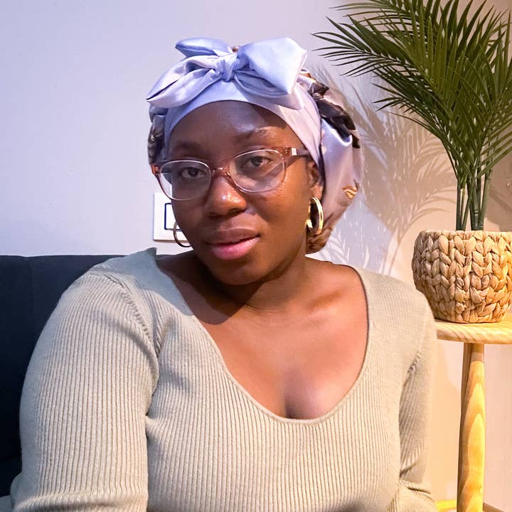 Asantewaa - Wholesale Sleep Cap / Bonnet - Women's - Reversible Satin Bonnet Eloise With band6