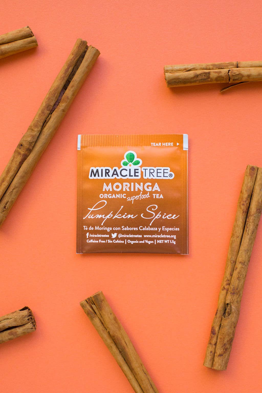 Miracle Tree - Wholesale Tea Bags - Organic Moringa Tea: Pumpkin Spice9