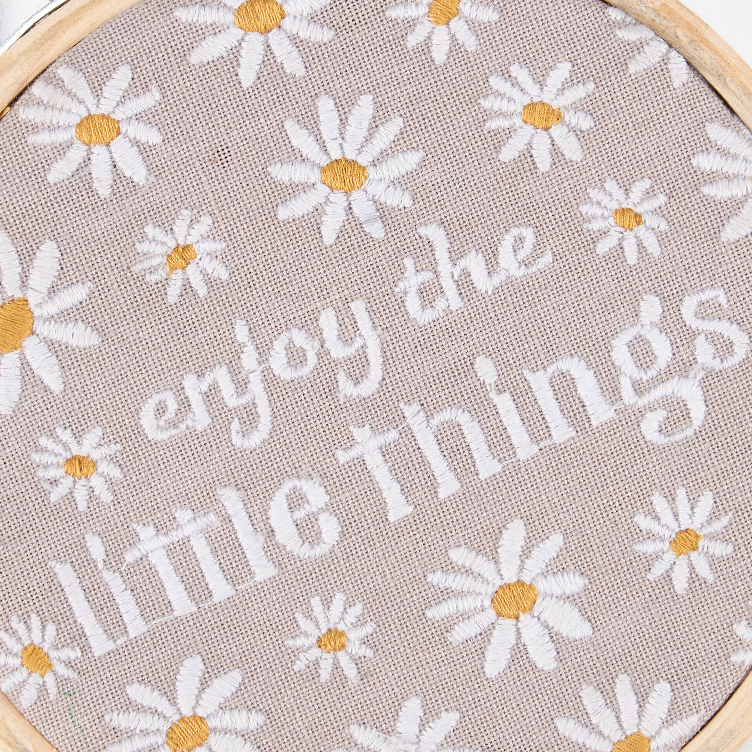 Primitives by Kathy - Wholesale Wall Sign - Enjoy The Little Things Hoop2