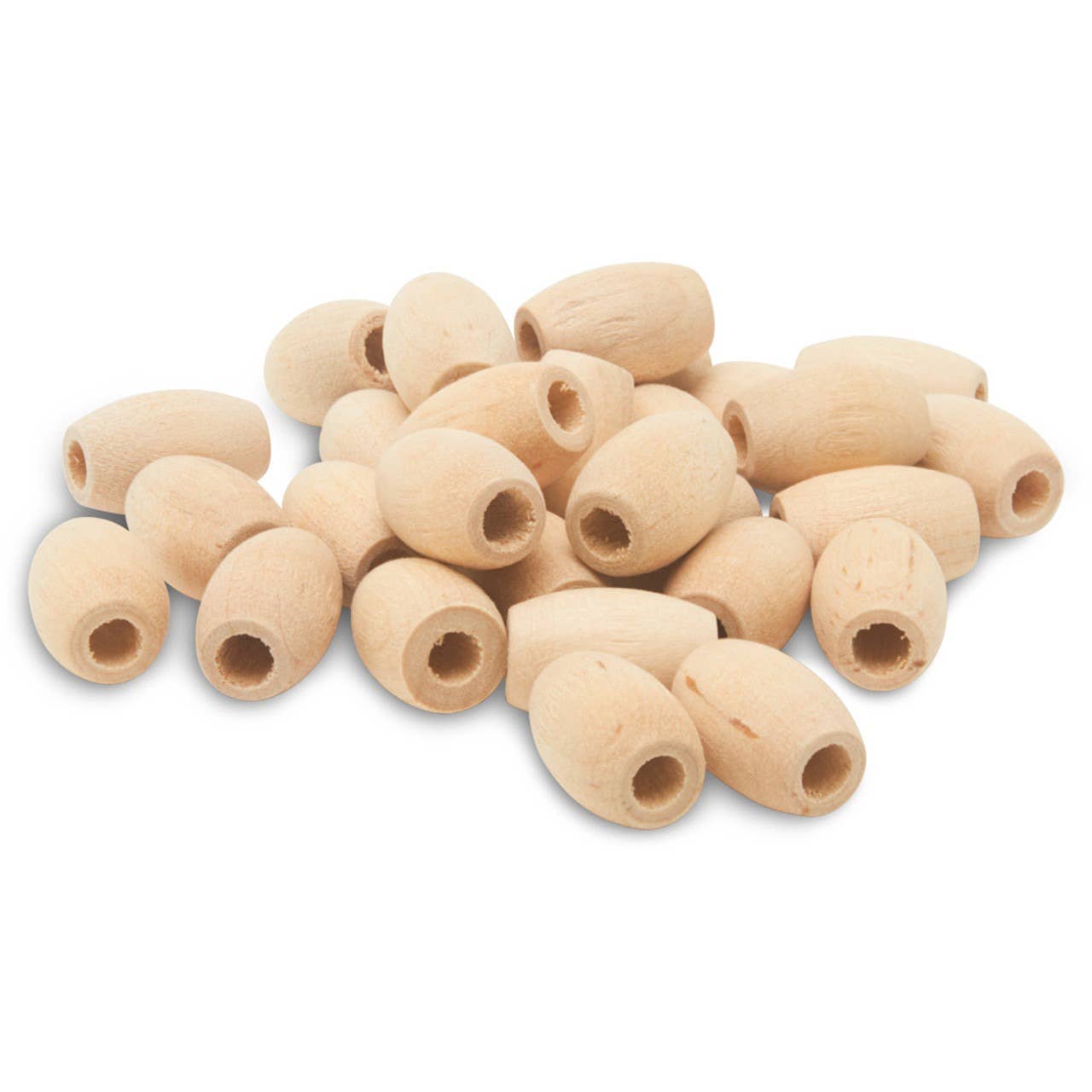 Woodpeckers Crafts - Wholesale Craft Supplies - Wooden Oval Beads6