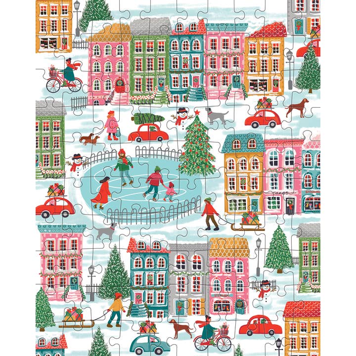 JIGGY Puzzles - Vente Puzzle – adulte - JIGGY Junior 100pc : Home for Christmas par Nancy McKenzie1