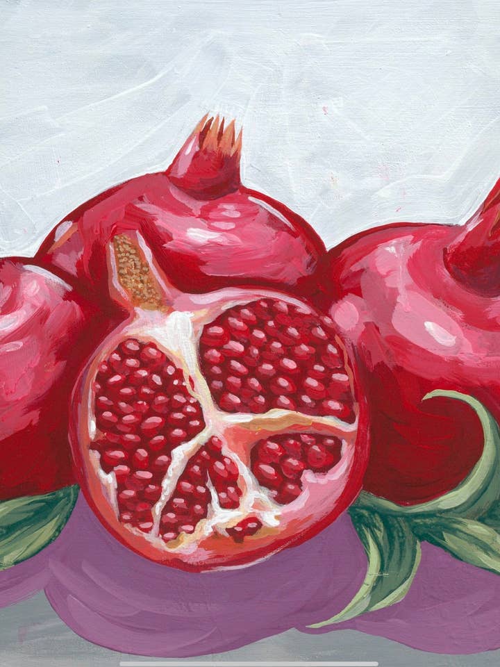 Romã - 9"x12" Archival Giclee Print por atacado de Chris Granillo Art