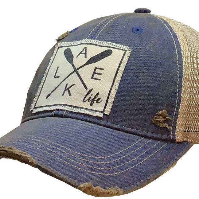 Vintage Life - Venta al por mayor Gorra trucker - Unisex - Lake Life - Gorra para camionero