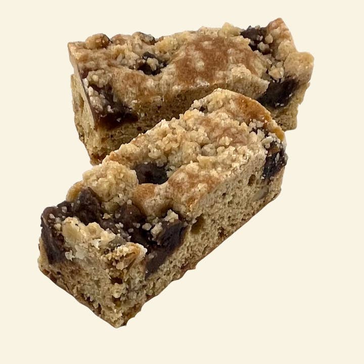Peach & Honey Baking Company - Wholesale Cake - Date Walnut Cake Bars (4 bars)