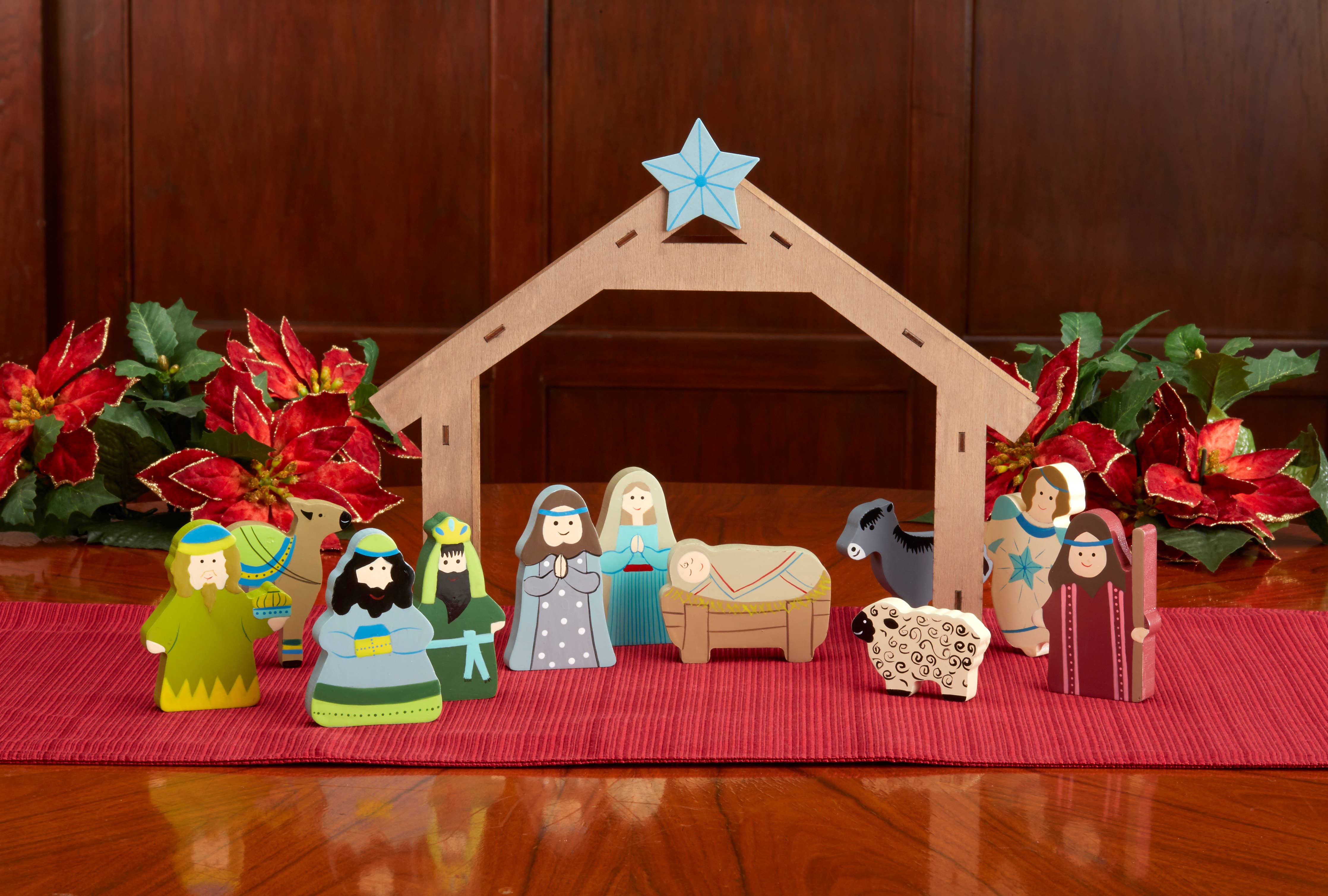 Three Kings Gifts - Wholesale Christmas Decoration - Children's Nativity Set1