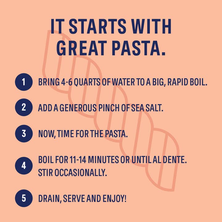 3 Farm Daughters - Wholesale Pasta - HIGH FIBER ROTINI4