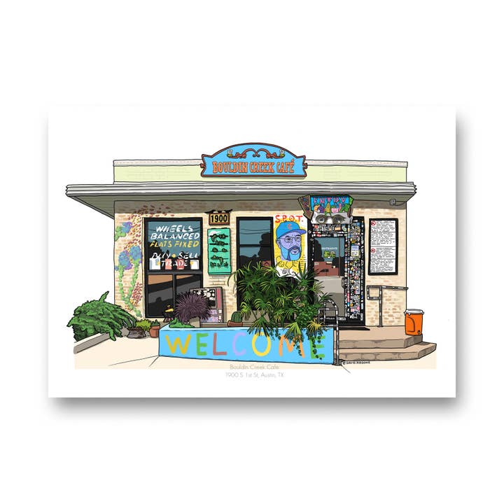 Café Bouldin Creek por atacado de Regone Studios Inc