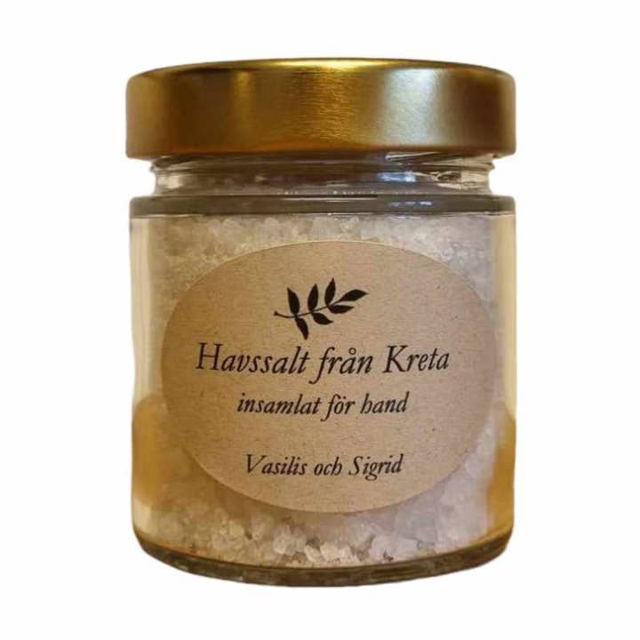 Vasilis och Sigrid - Wholesale Salt - Sea salt from Crete, 170g0