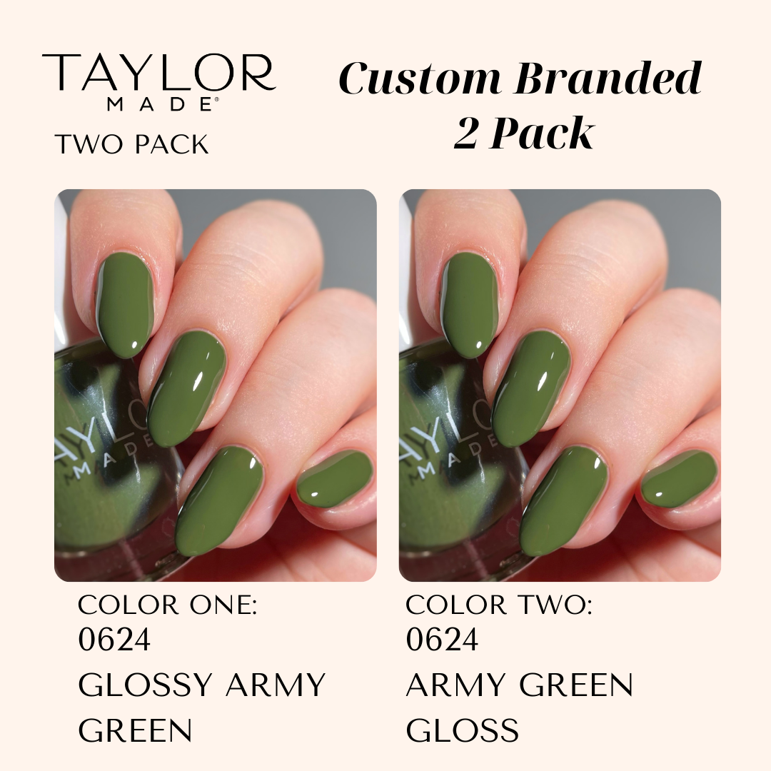 Taylor Made Polish – wholesale Nail polish – Custom Nail Polish: 2 Pack Long-wearing + Vegan + Non-toxic87