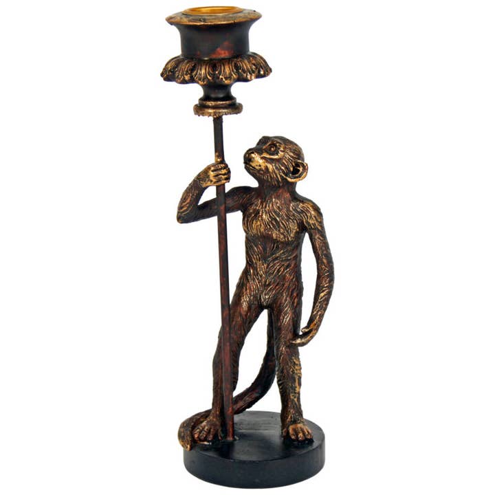 Originals International Ltd - Wholesale Candle Holder - Monkey & Lantern Candle Holder