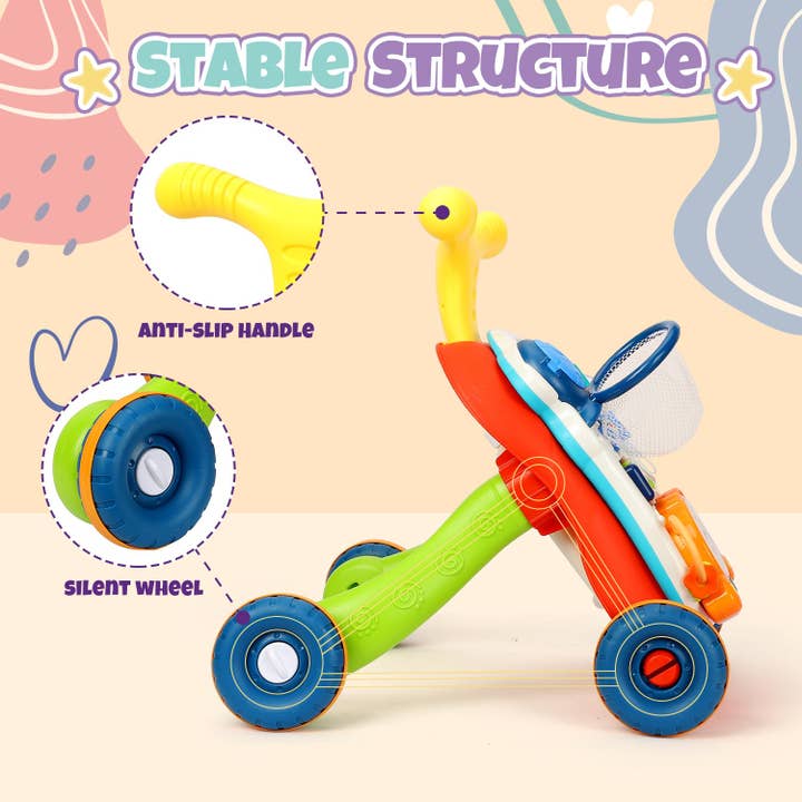 TOY Life - Wholesale Walker - Baby - TOY Life 3 in 1 Baby Push Walker and Activity Center3