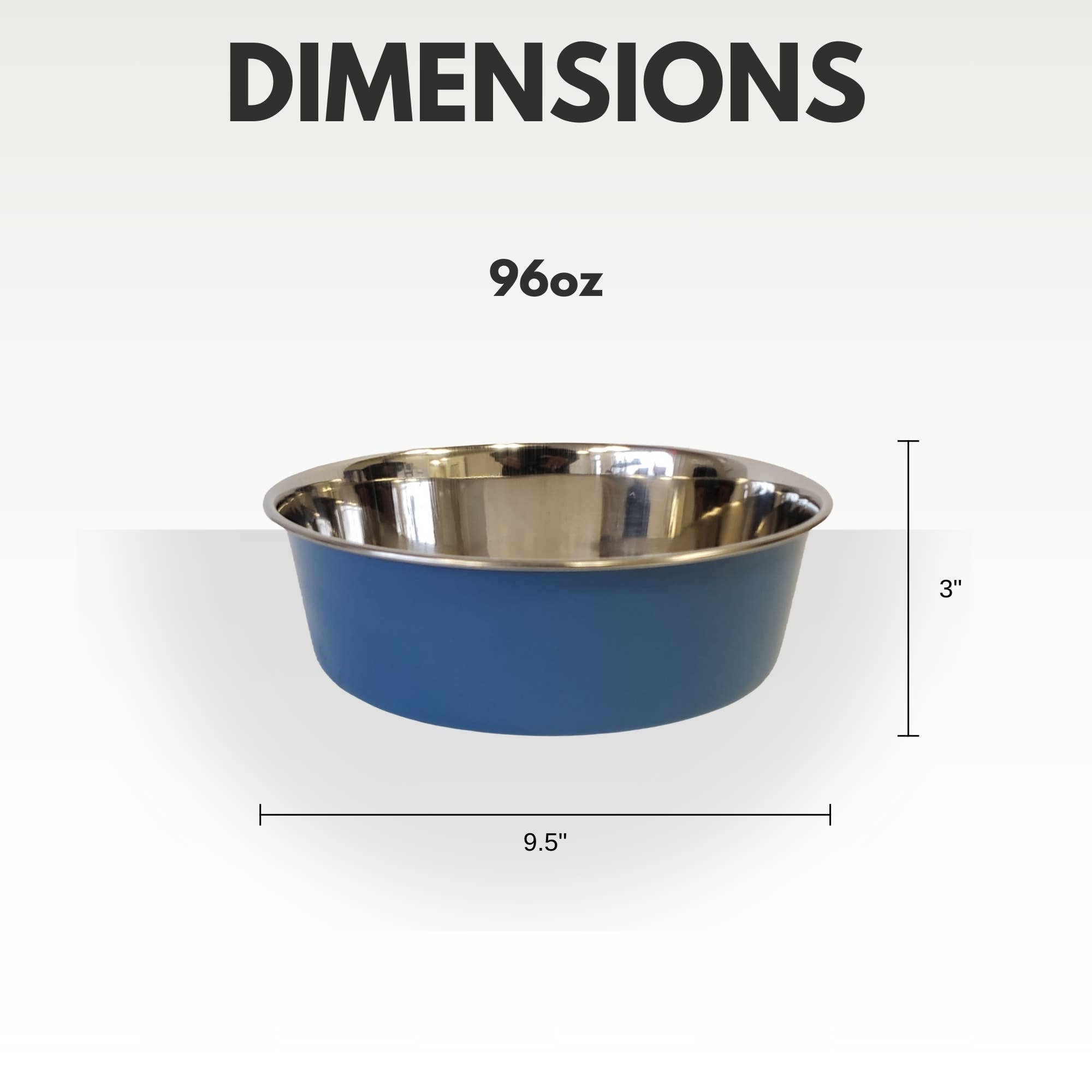Jojo Modern Pets - Wholesale Pet Bowl - Cat/Dog - Heavy Gauge Eco-Friendly Stainless Steel Anti-Slip Dog Bowl6