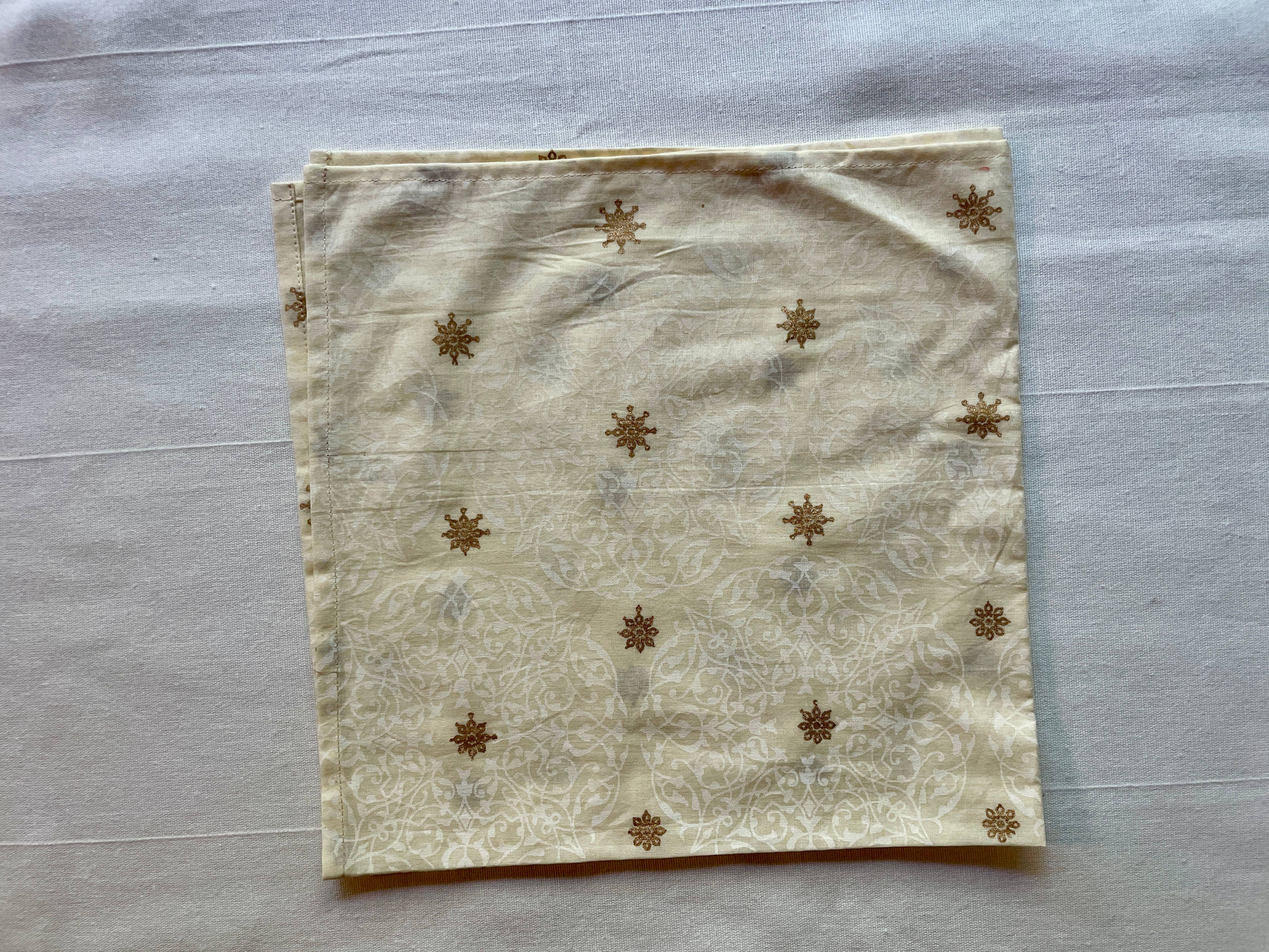 Curiosity - Wholesale Dinner & Cloth Napkin - Handcrafted 100% Cotton Block Print Cloth Napkin – Set of 42