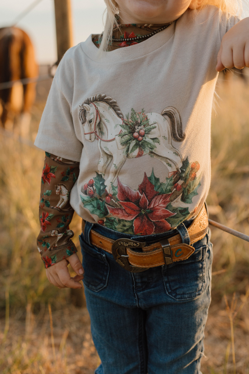 Sterling Kreek – Großhandel T-Shirt mit Siebdruck – Kinder – Mini Rockin' Around the Ranch T-Shirt3