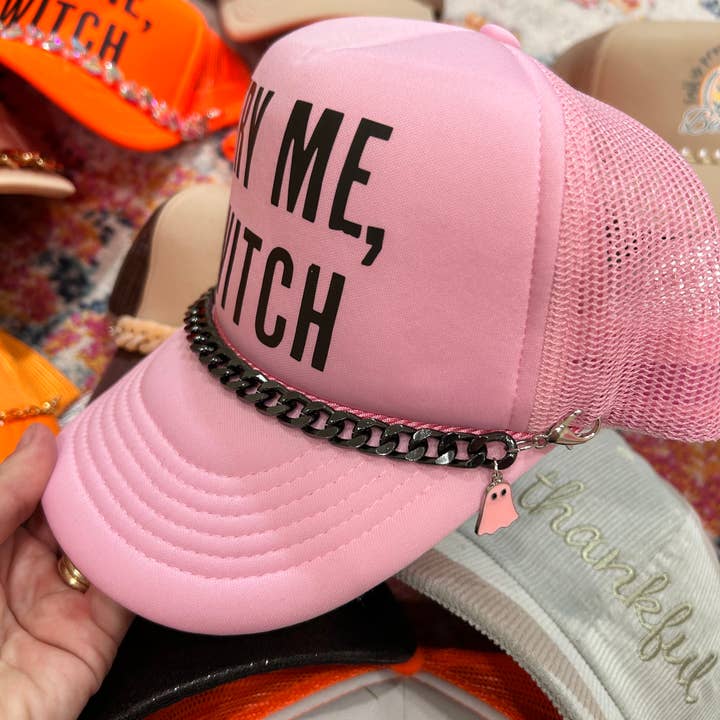 Vibes Hat Company - Wholesale Trucker Hat - Women's - Try Me Witch Trucker | Halloween Cap | Trending Fall Hats3