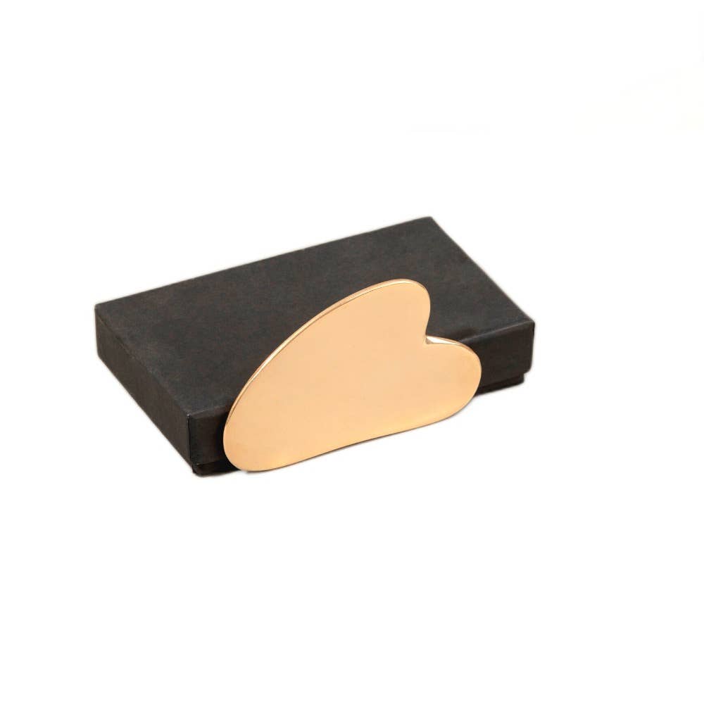 El'Cobre-Ecozonelifestyle - Wholesale Gua Sha Tool - Kansa Gua Sha (Heart Shape)1