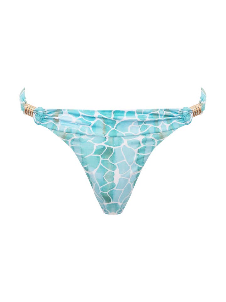 DOBRA DE SEIXOS AQUA FIJI SOBRE FUNDO BIQUÍNI por atacado de Sophia Alexia