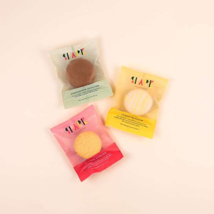 Spark Confectionary - Wholesale Cookie - Gift Box of 6 Assorted Alfajores