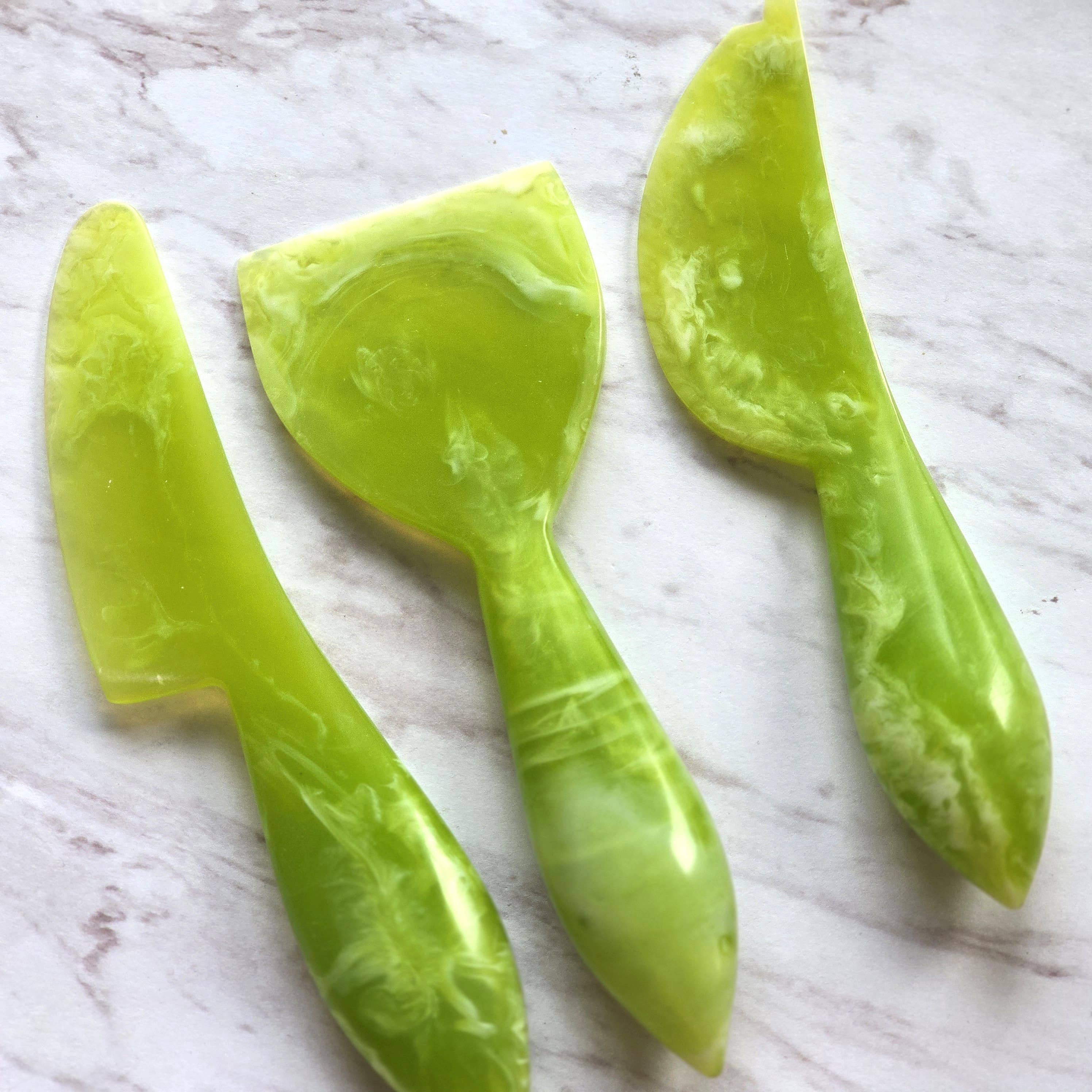 Gibb & Daan – Faca para queijo por atacado – Conjunto de Facas de Queijo de 3 Peças - Ferramentas de Charcutaria em Resina14