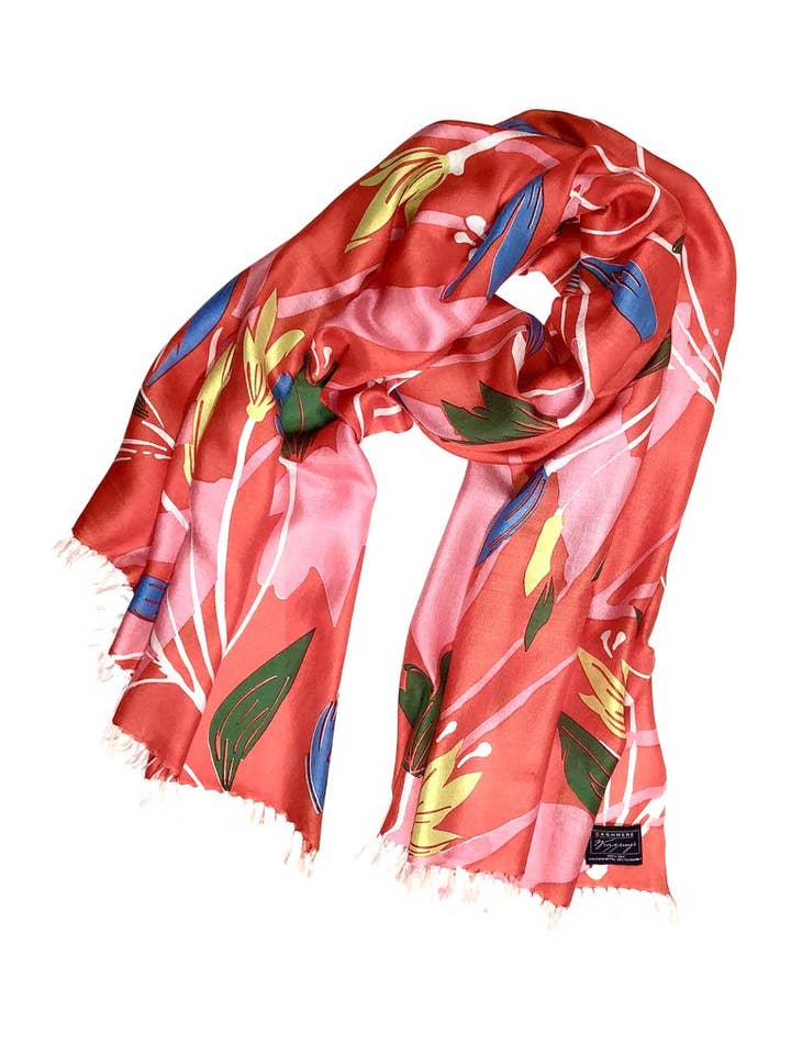 Silhouette Silk for wholesale by Cashmere Wrappings