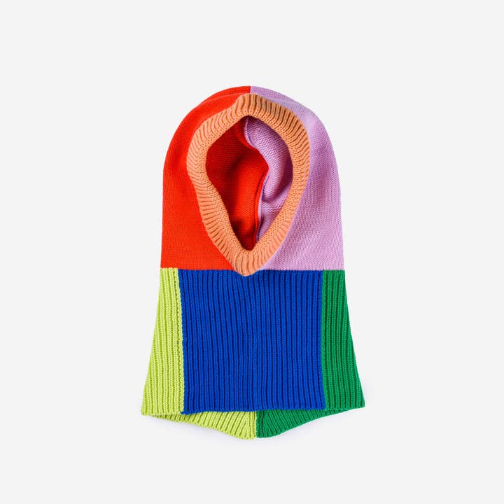 VERLOOP | knits - Wholesale Balaclava - Unisex - Mismatch Knit Hood