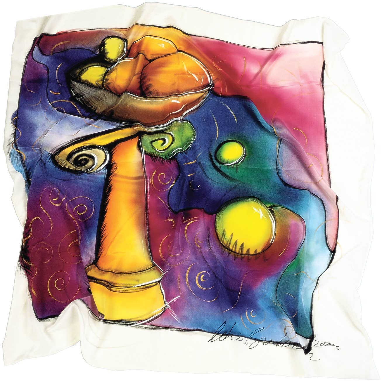 Jacquard Products - Wholesale Scarf - Unisex - Silk Scarves - Habotai  (BLANK)4