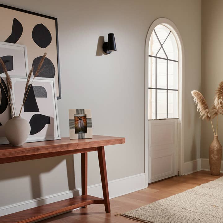 Polyresin Abstract Geometric Photo Frame - White, 4x6 in. for wholesale by Sagebrook Home