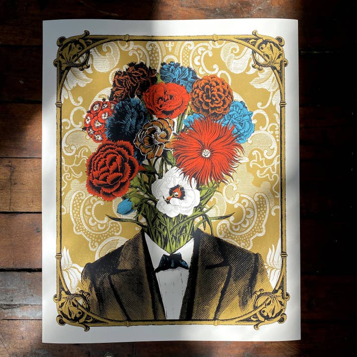 Impresión de Arte Giclée de Alta Calidad de Mr. Bloom para venta al por mayor de NateDuval.com