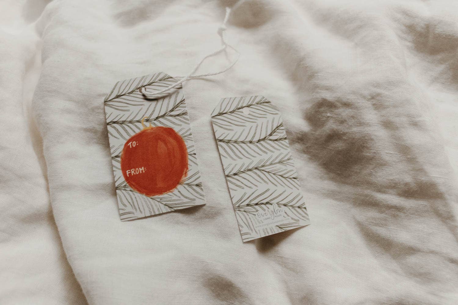 everglow handmade - Wholesale Gift Tag - Very Merry | Set of 8 Christmas & Holiday Gift Tags3