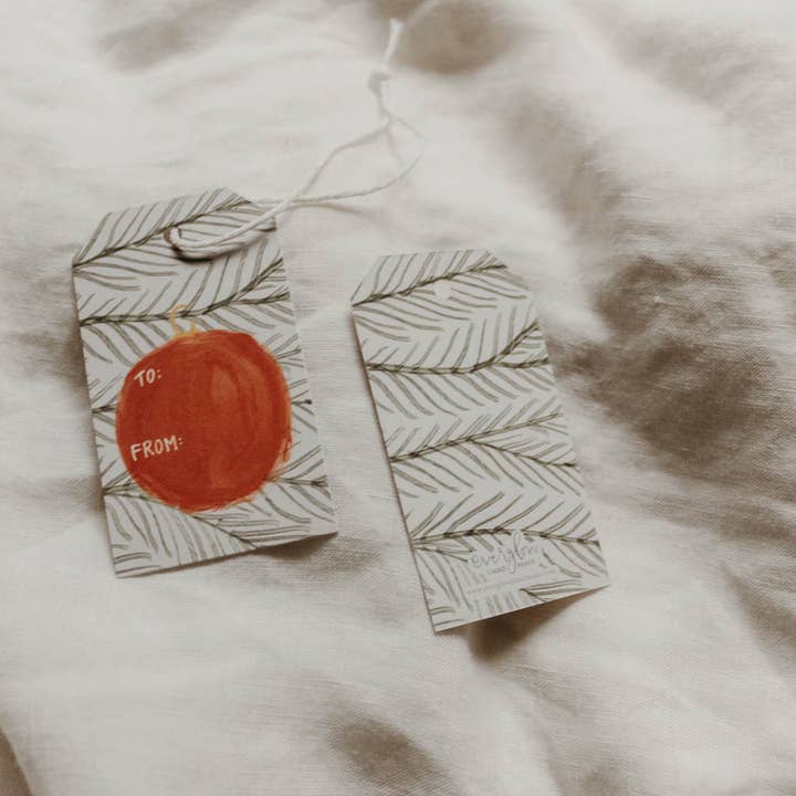 everglow handmade - Wholesale Gift Tag - Very Merry | Set of 8 Christmas & Holiday Gift Tags3