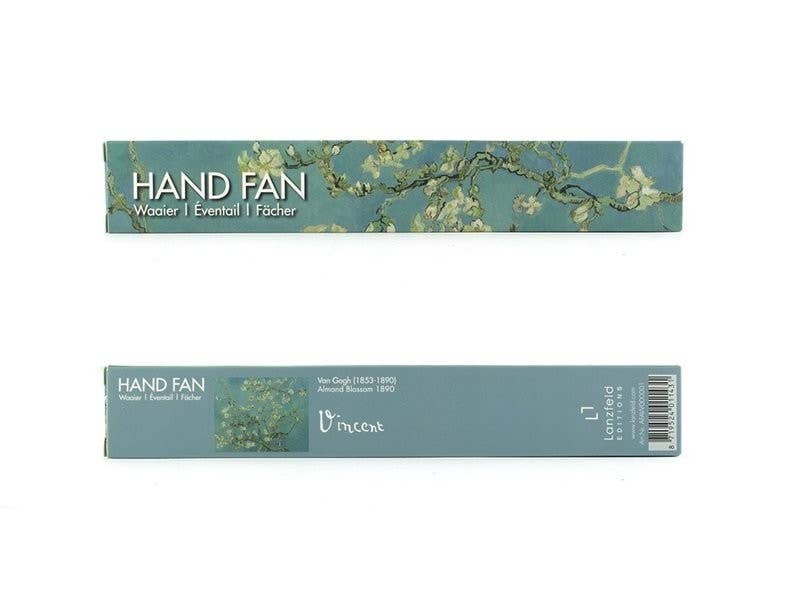 MUSEUM WEBSHOP - Wholesale Handheld Folding Fan - Hand Fan, Bamboo, Van Gogh, Almond Blossom1