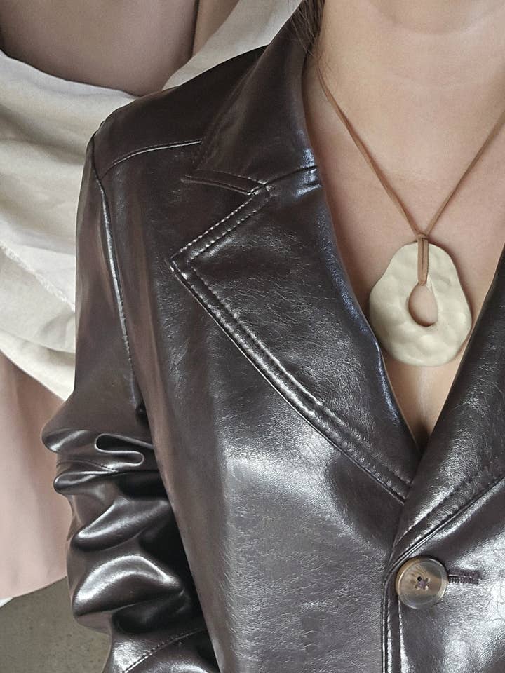 Polymer Clay Statement Necklace | Adjustable Necklace for wholesale by That Clay Girl Co.