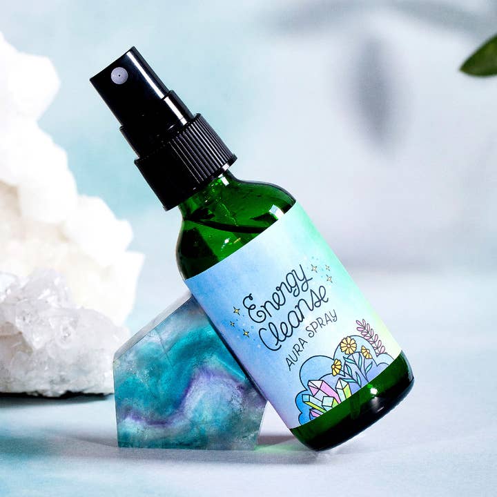 Rachel Beyer - Wholesale Aromatherapy Mist - Energy Cleanse Aura Spray - Citrus & Herb0