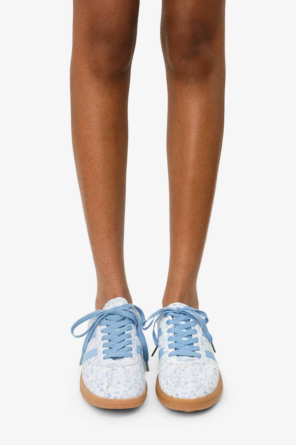 Lemonade Shoes – Engroshandel Lifestyle sneaker - Dame – EXPRESSO BEAN - [ÅBEN STØRRELSE] Blomstrede Sneakers - Hurtig Forsendelse ✈️18