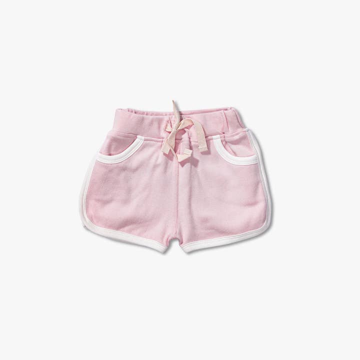 Honeysuckle Pink Shorts for wholesale by Sapling Child