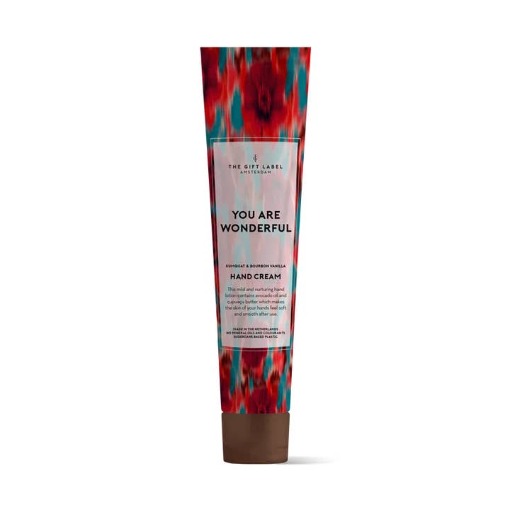 NEW
Hand Cream Tube 40ml V3 - You Are Wonderful FW25
Hand C for wholesale by The Gift Label