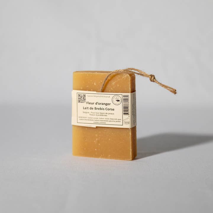 La Savonnerie du Nebbiu - Vendita all'ingrosso Saponette - Sapone per la cura del latte di pecora e fiori d'arancio