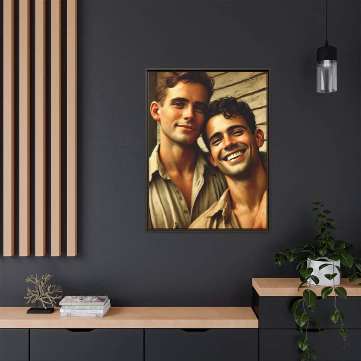 Walt & Pete - Wholesale Art Print - Missing Art Studies - Grant 01044