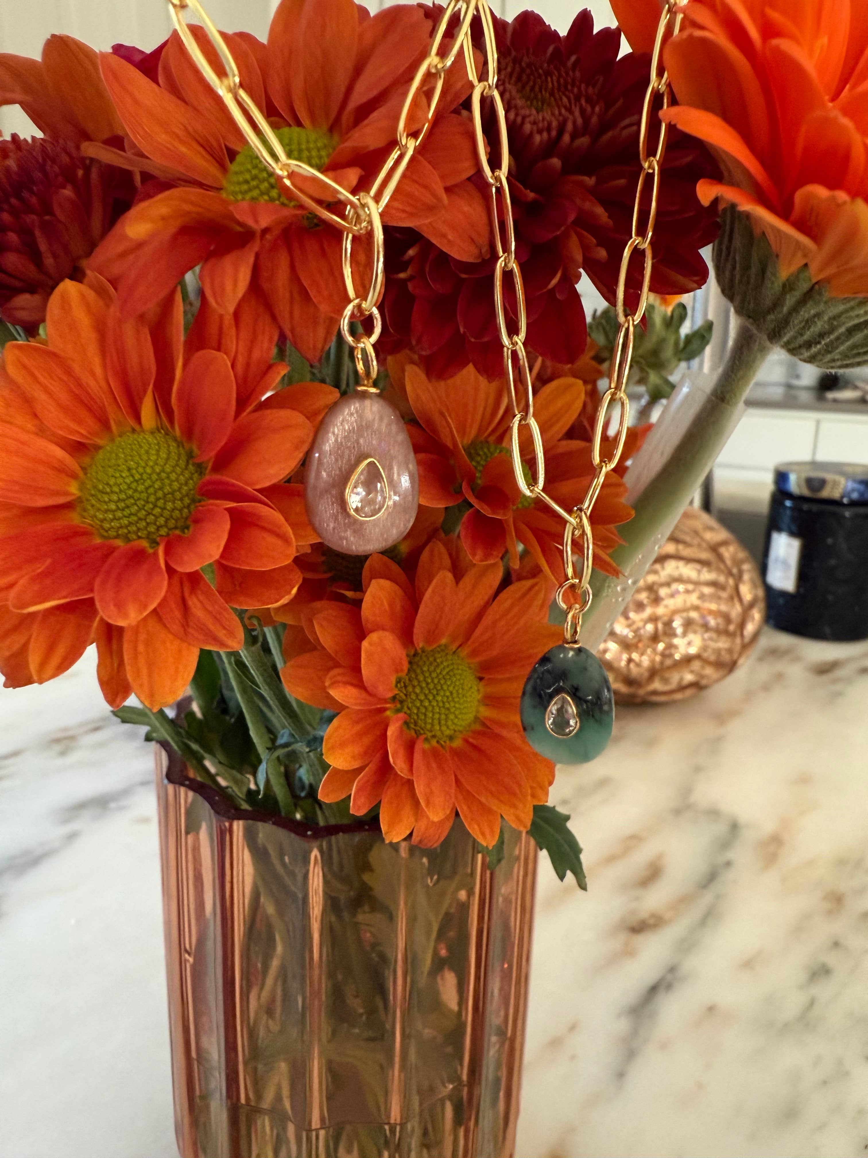 Sonya Renee Jewelry - Wholesale Pendant/Charm Necklace - Midnight Blooms Necklace Collection6