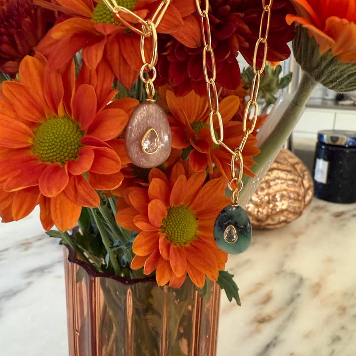 Sonya Renee Jewelry - Wholesale Pendant/Charm Necklace - Midnight Blooms Necklace Collection6