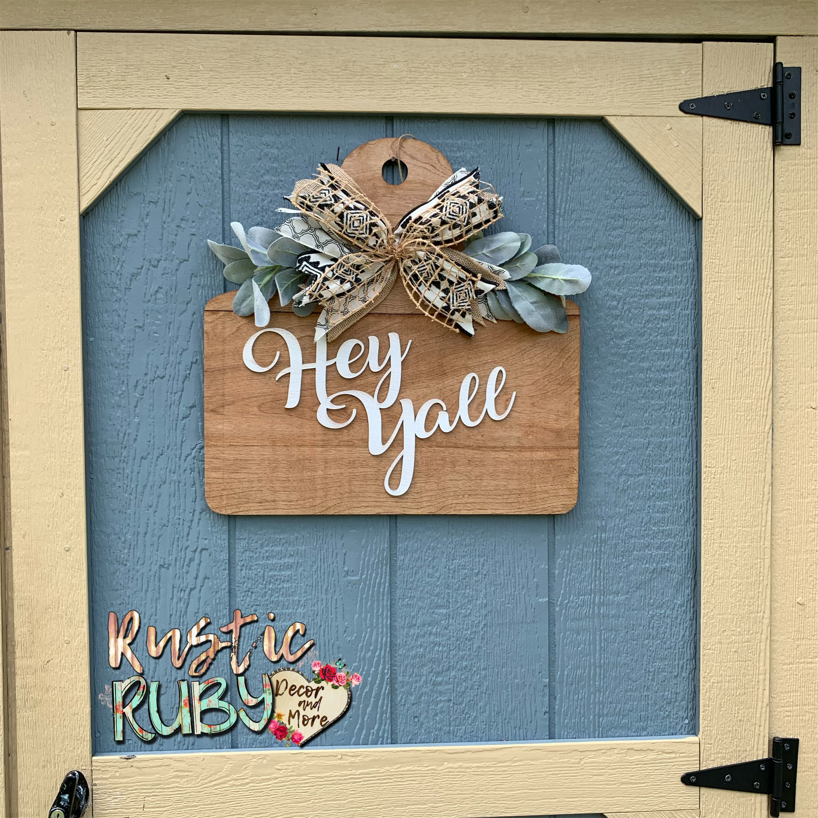 Rustic Ruby Decor and More LLC - Wholesale Door Hanger - Ear Tag Door Hanger5