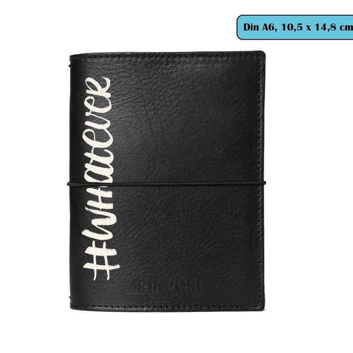 MoinDori Hamburg - Wholesale Journal Cover - DIN A6 BUJO cover “ArtLEIC” edition 2021 - classic black
