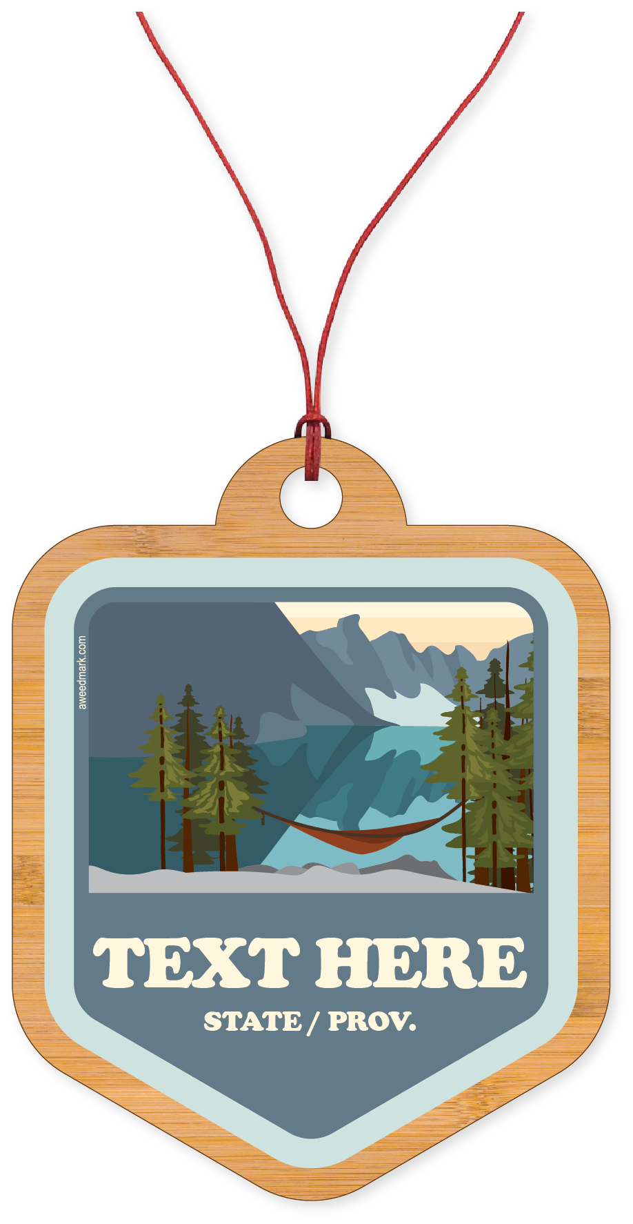 Morris Magnets – wholesale Ornament – Ornament - AW Hammock Badge1