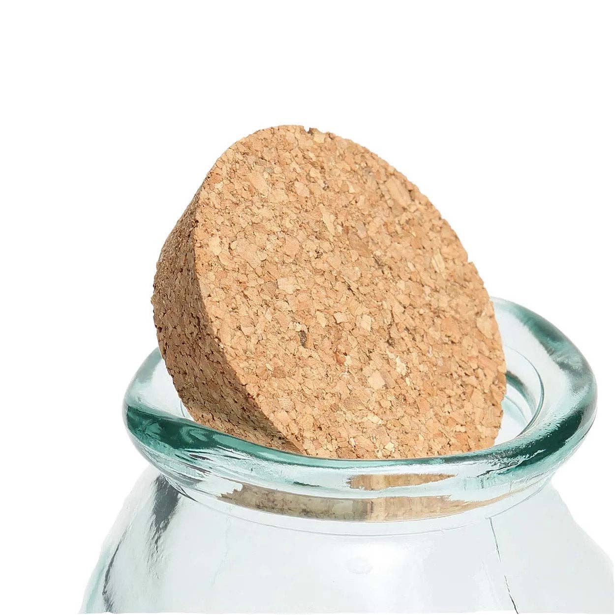 Bazar Bizar Living - Wholesale Jar - The Belly Glass Pot - Blue - S3