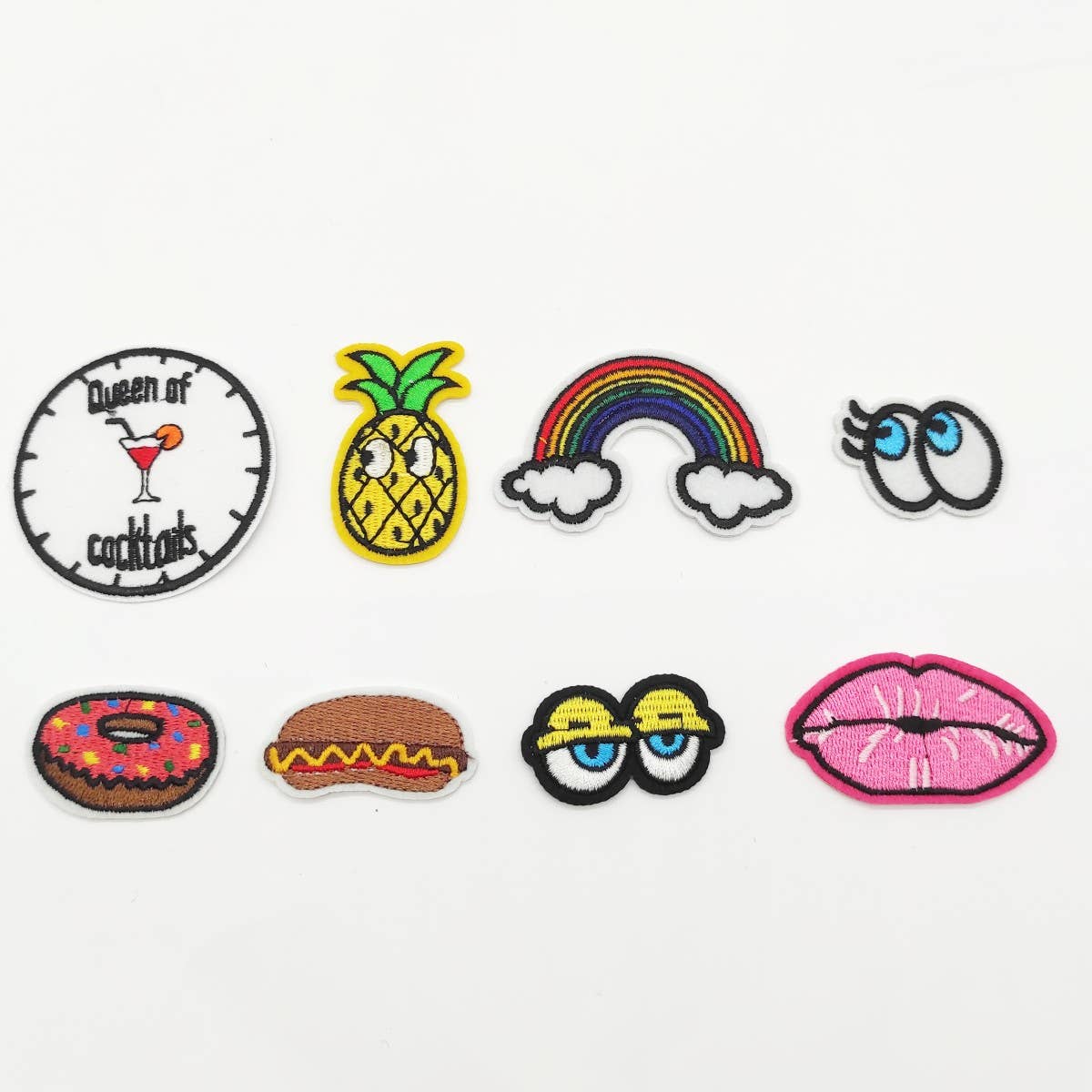 CARALI / MYC Paris - Wholesale Patch - 500pcs - Iron-On Fabric Patches - Random Designs2