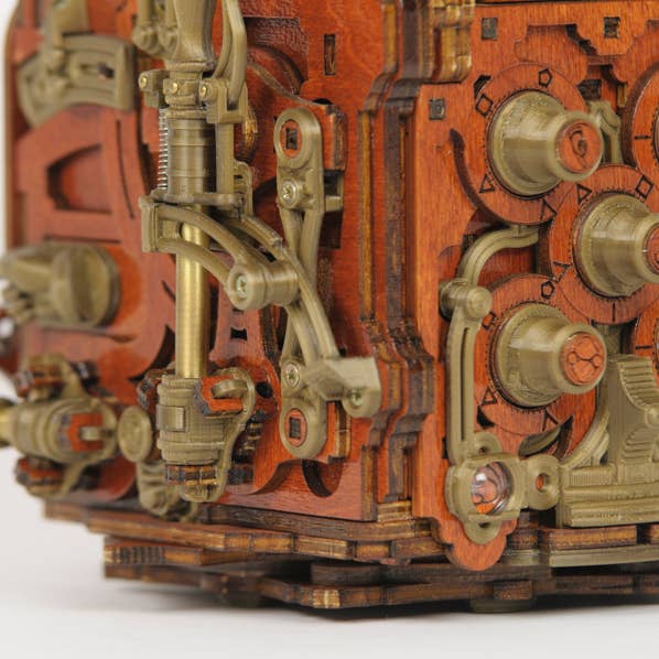 NKD Puzzle - Venta al por mayor Kit de manualidades - El famoso rompecabezas steampunk de boxeo en el kit « MECANIGMA »18