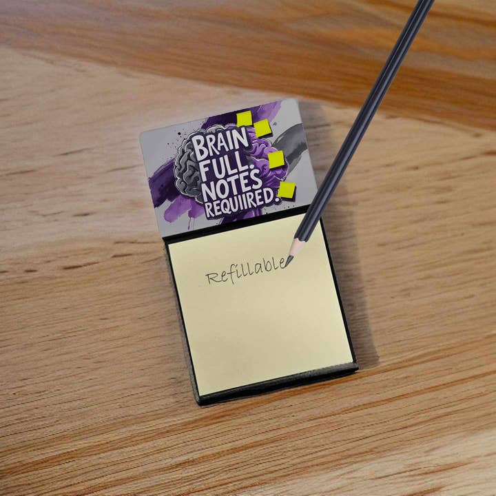 Soporte de Notas Adhesivas Divertido Requiere Notas Completas del Cerebro DAC8643 para venta al por mayor de Caroline's Treasures