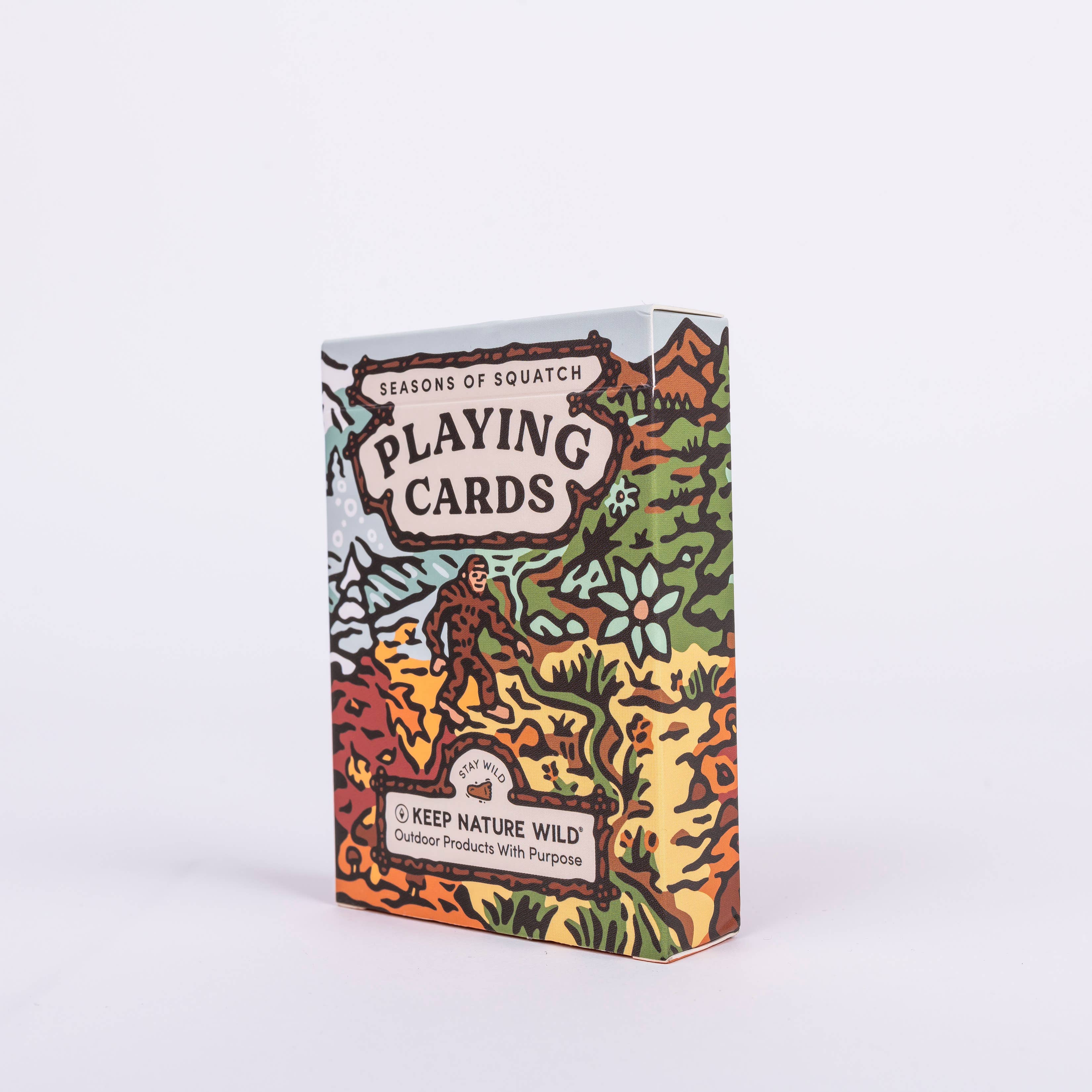 Keep Nature Wild - Vente Jeu de cartes - Cartes à jouer Seasons of Squatch8