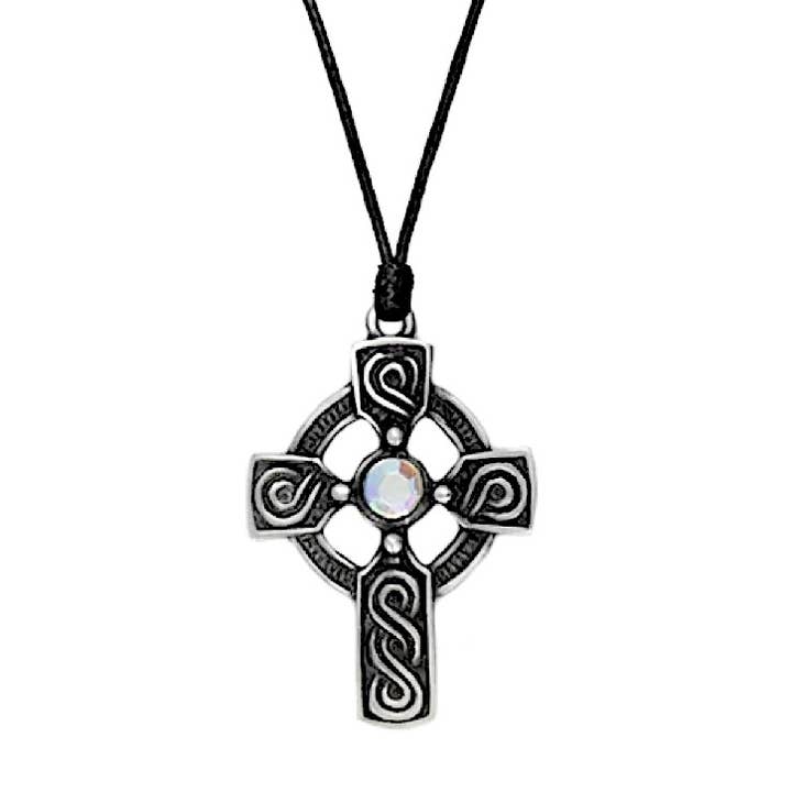 Pewter Keltisk Knude Halskæde 4 - (USA-DDP) for engroshandel hos Myth & Magik - Silver Jewellery Cavern Wholesale