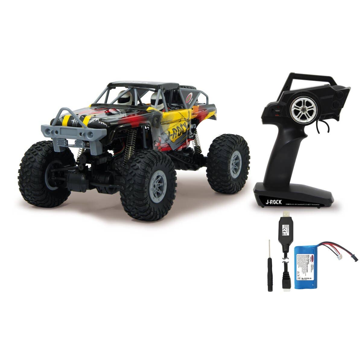 mhw24 - Wholesale Toy Car/Truck - Kids - J-Rock Crawler 4WD 1:10 Li-ion 2.4GHz2